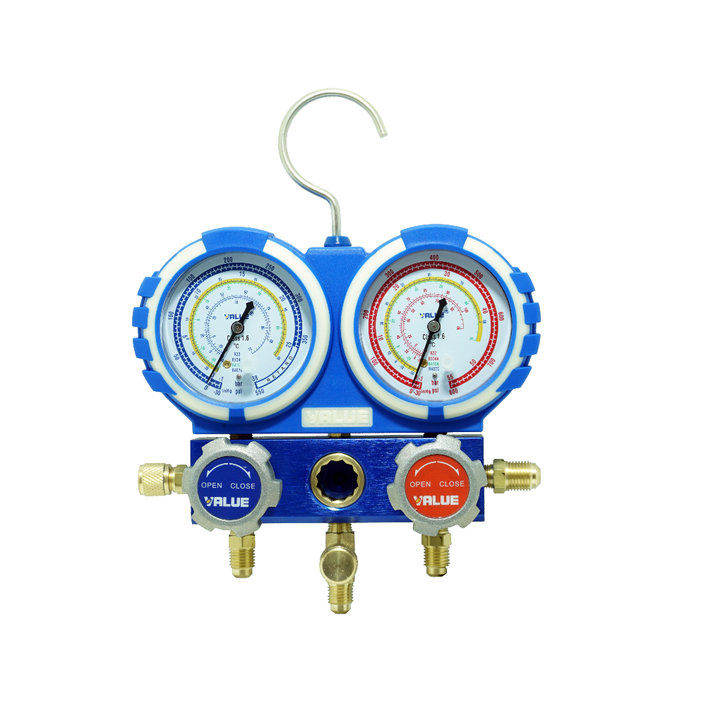 MANIFOLD VALUE ALUMINIO VMG-2-R410 BLIST.