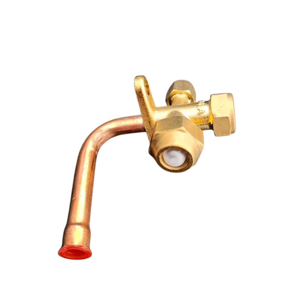 VALVULA DE ACCESO SPLIT CURVA 1/2